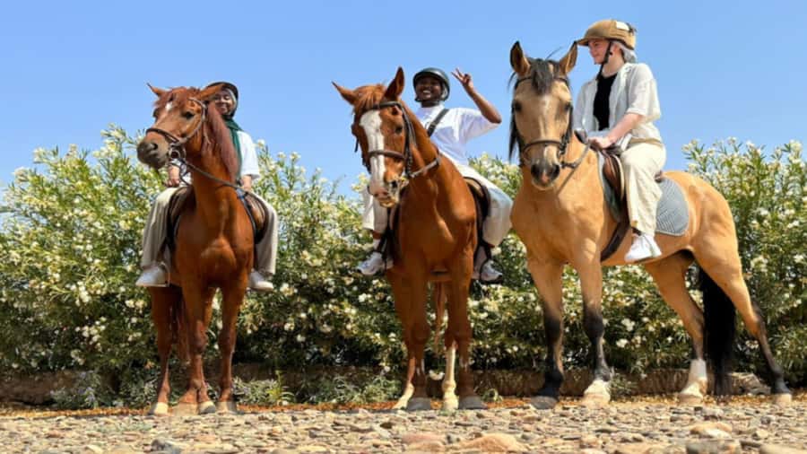 Marrakech: Desert and Palmeraie Horse Riding Tour & Transfer - Eco-Lodge Arrival, Mint Tea, and a Calmer Marrakech Pace