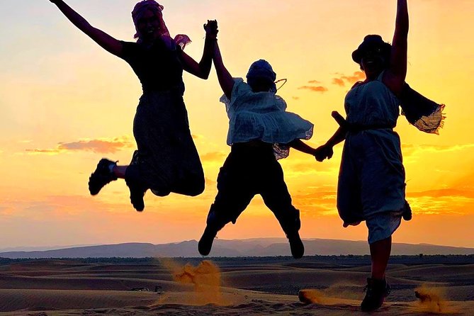 Marrakech Desert: Dinner Show with Quad Bike and Camel Ride - Agafay Desert, quad first, then camel at sunset