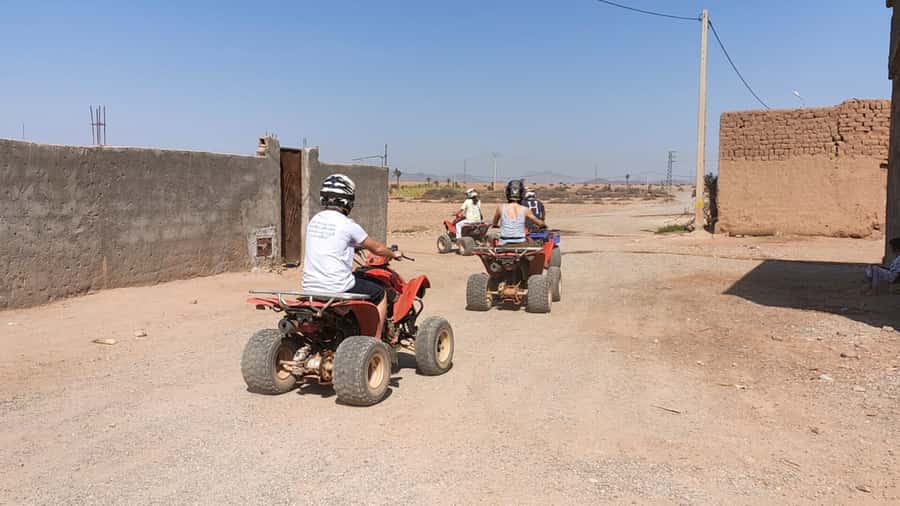 Marrakech Desert & Palm Grove Quad Bike Tour - Palm grove quad ride in the Palmeraie: speed, turns, and photo chances