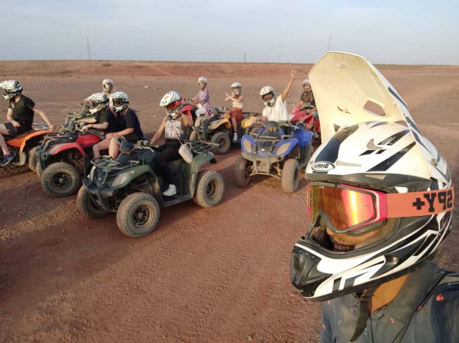 Marrakech Desert & Palm Grove Quad Bike Tour - The Berber village segment: what you’re really seeing