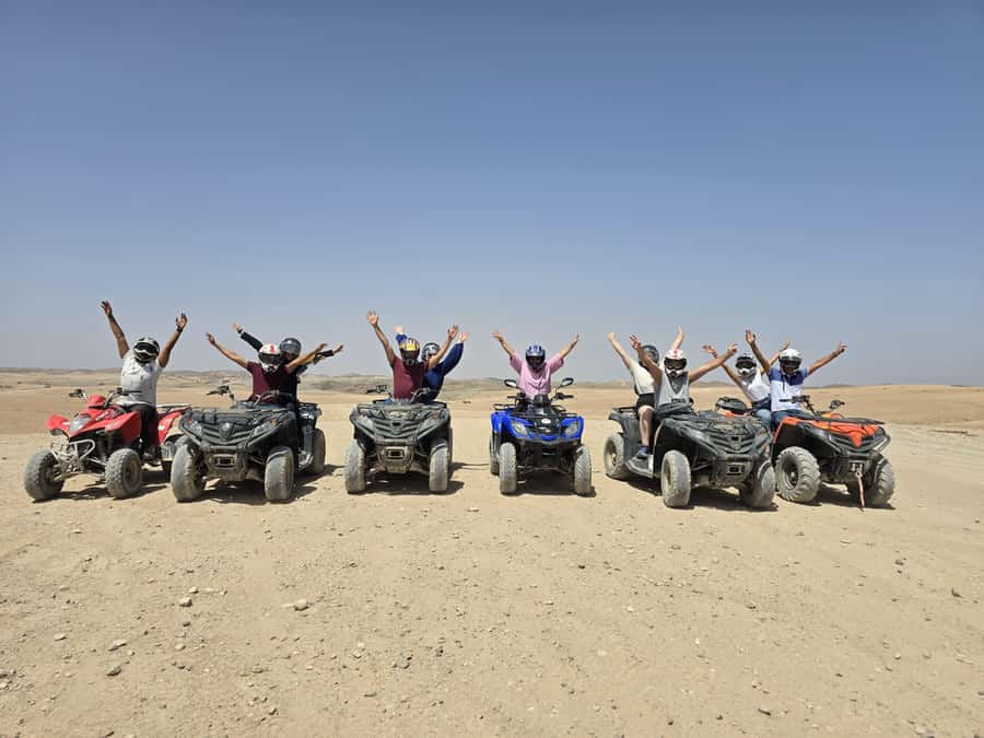 Marrakech: Desert Quad Bike Tour with Tea & Optional Dinner - Agafay Desert quad bikes: what makes the scenery feel real