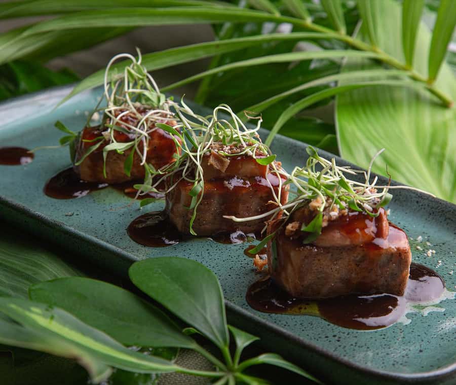 Marrakech : Dinner Show at Nouba Restaurant - The 3-course set menu, Moroccan flavors with a fusion twist