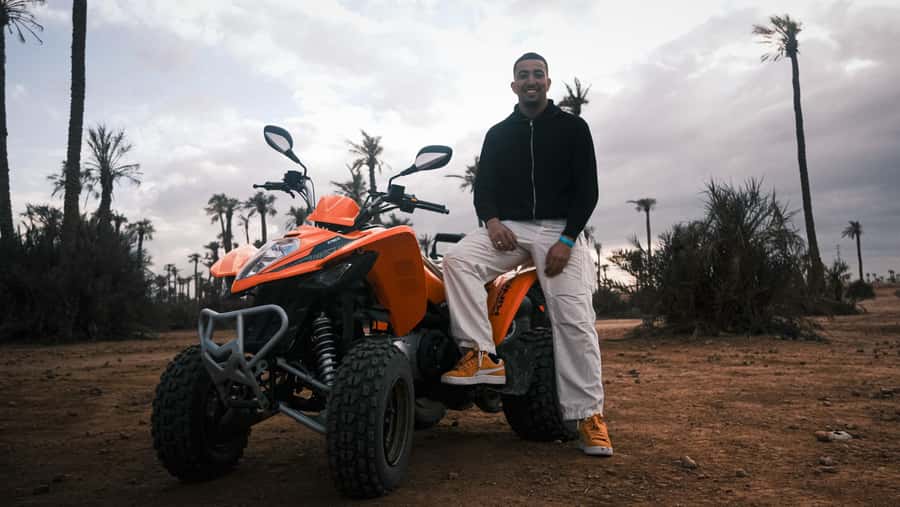 Marrakech:excursion quad in Oasis palm & jbilat desert,tea - What to wear, bring, and plan for the ride