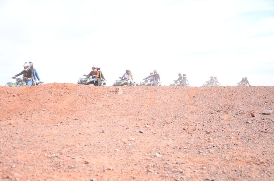 Marrakech, explore the palm grove desert by quad bike - Safety gear, beginner-friendliness, and what can throw you off