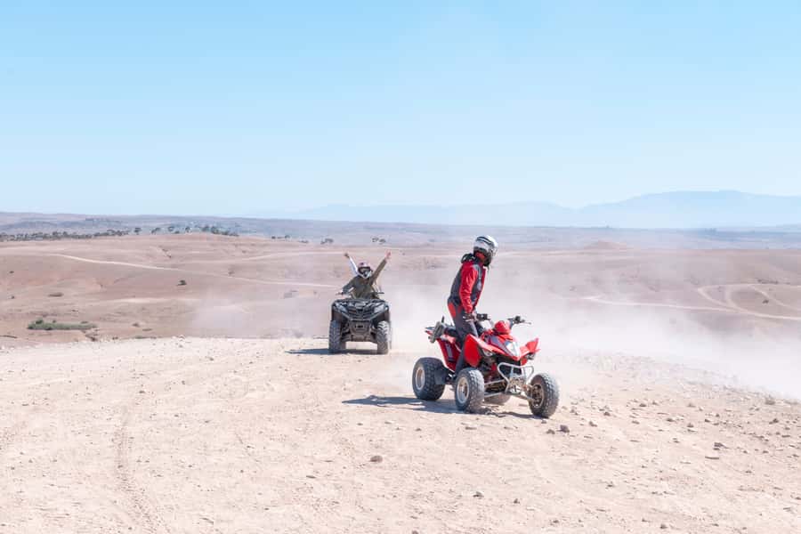 Marrakech: Guided Quad Bike and Camel Ride Tour with Tea - Quad biking: the best part of the whole loop