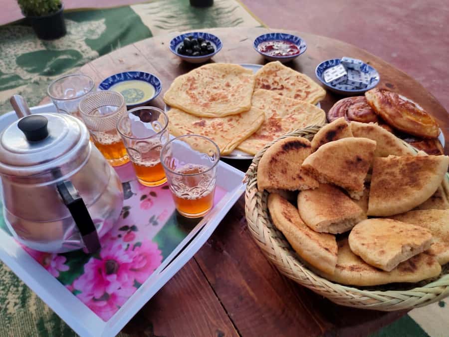 Marrakech: Guided Quad Bike and Camel Ride Tour with Tea - Camel ride in the desert area, plus traditional clothing moments