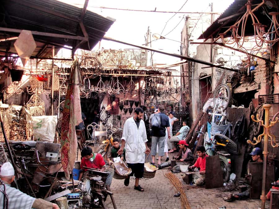 Marrakech Guided Souks Tour with a Local Insider - Foundouks: the past merchant inns that explain the present market