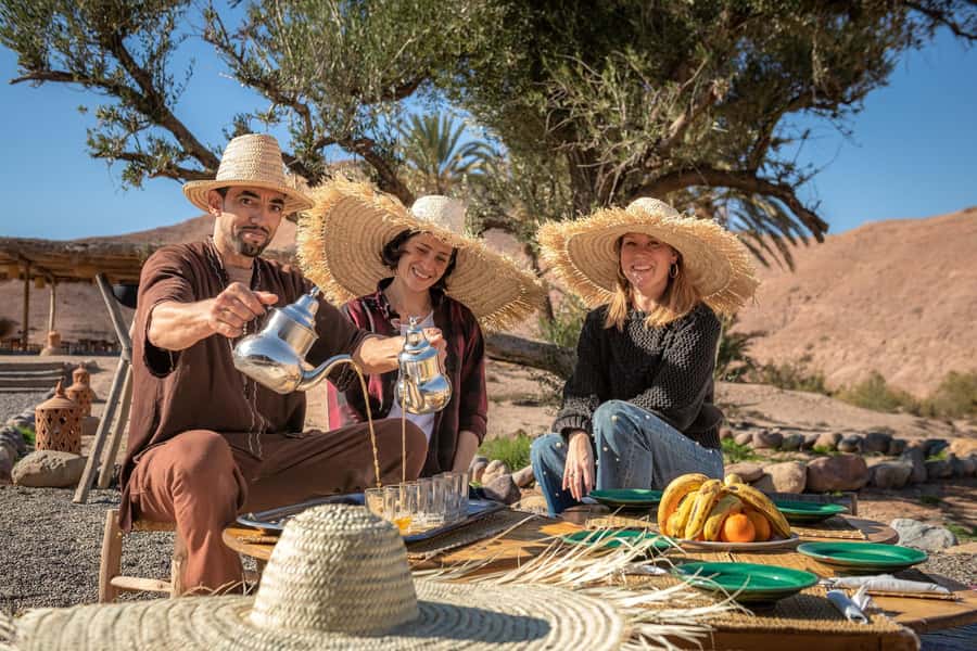 Marrakech: Half-Day Agafay Rock Desert Buggy Tour - Berber Tea Break and Traditional Snack in Desert Tents