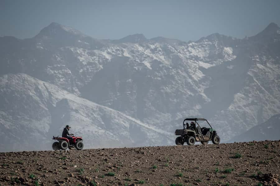 Marrakech: Half-Day Agafay Rock Desert Buggy Tour - Getting Picked Up and Reaching the Rock Desert Base