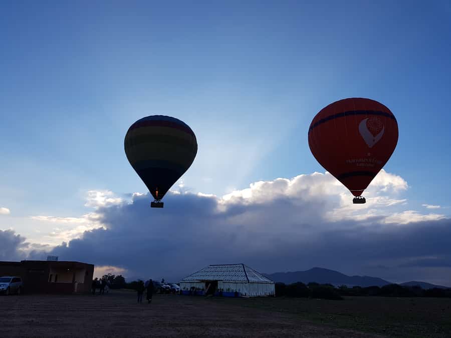 Marrakech: Hot Air Balloon Ride with Traditional Breakfast - English-French-German-Spanish Crew Support You Can Use