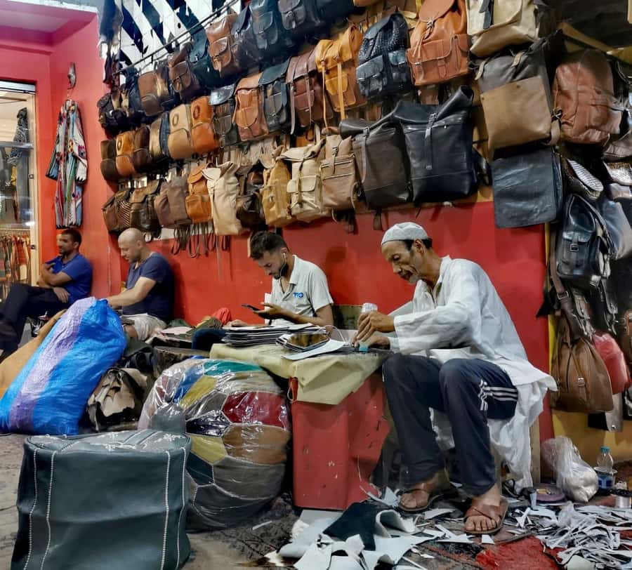 Marrakech Inviting shop around with your local guide - Watching Crafts Up Close: What You Learn Beyond the Product