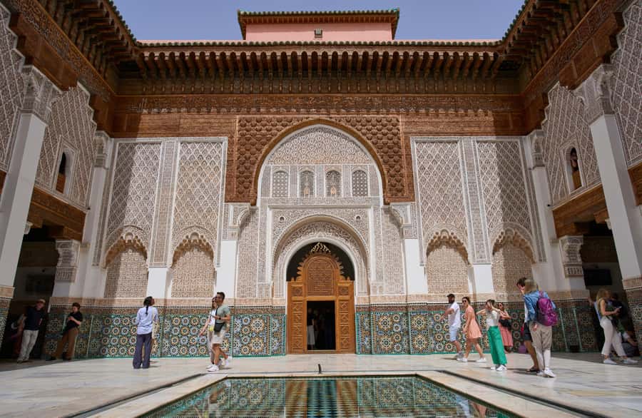 Marrakech: Madrasa Ben Youssef, Secret Garden & Medina Tour - Rahba Kedima: why this old square stop is more than a photo moment