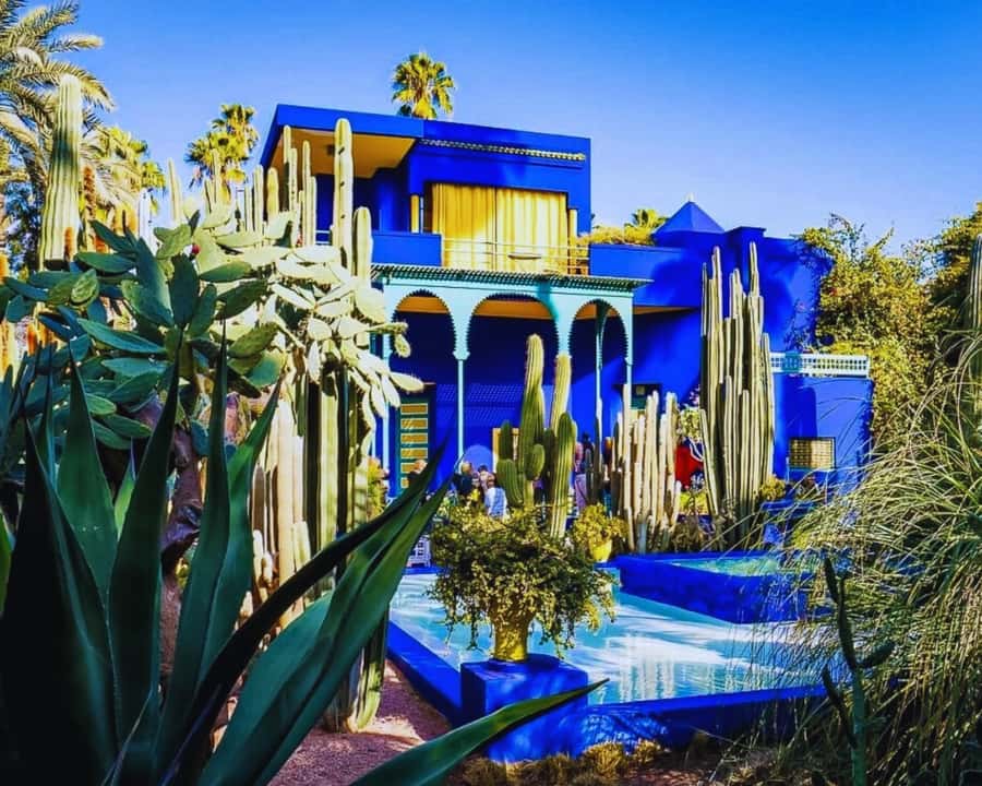 Marrakech: Majorelle & Menara Garden Tour and Carriage Ride - Jardin Majorelle: A Cobalt-Blue Escape in the Middle of Marrakech