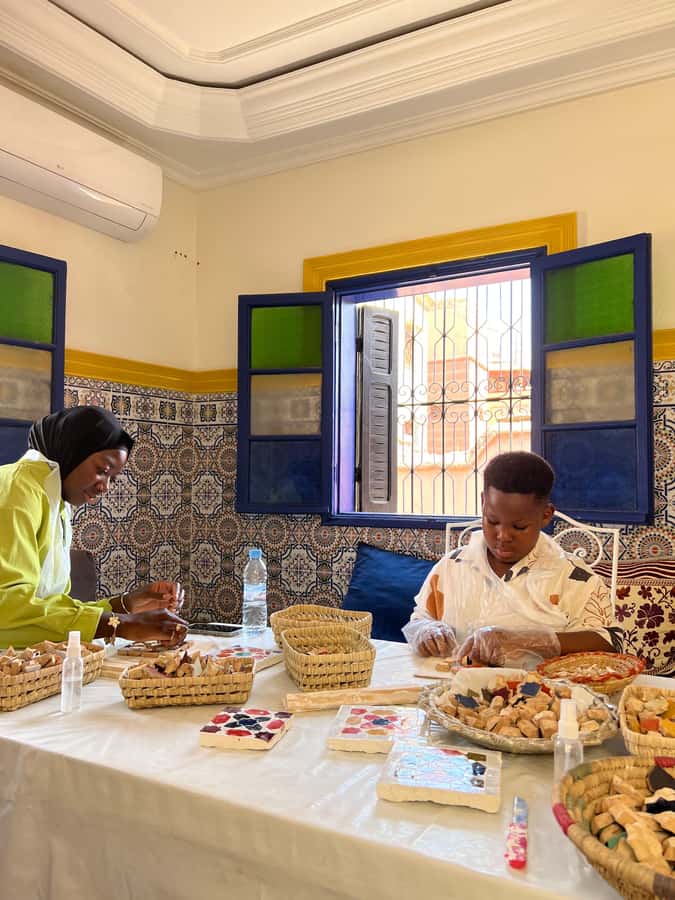 Marrakech: Make Your Own Moroccan Zellige Mosaic Masterpiece - The Lesson Part: History, Design Principles, and Technique You Can Use