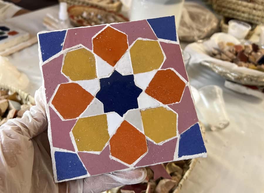 Marrakech: Make Your Own Moroccan Zellige Mosaic Masterpiece - Creating Your Mosaic: Patterns, Color Choices, and Tiny Decisions That Add Up