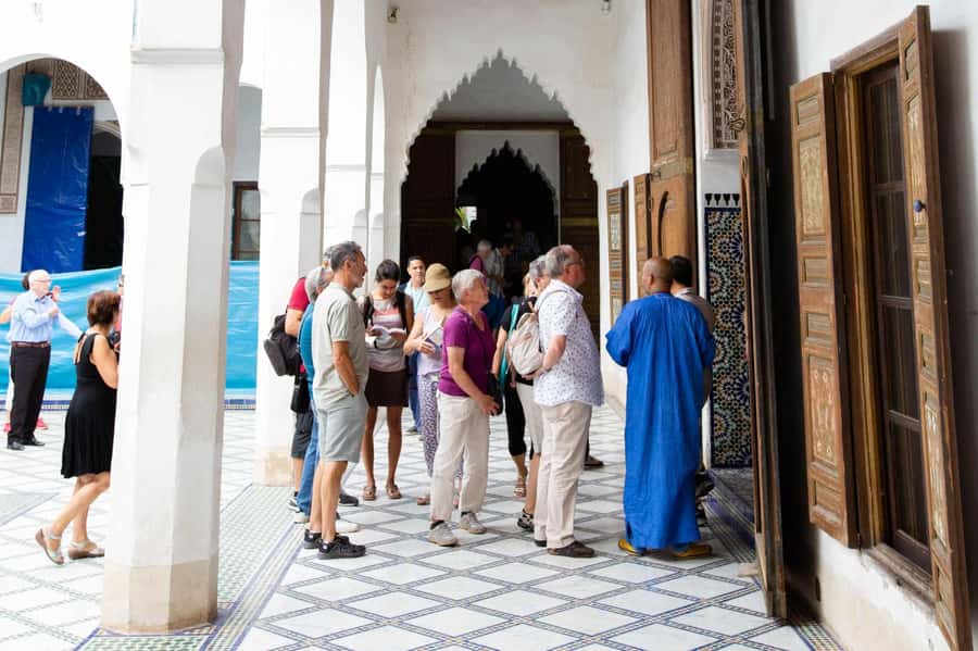 Marrakech: Monuments, Souks and Medina Guided Walking Tour - Ben Youssef Medersa: The Stop That Turns the Volume Down