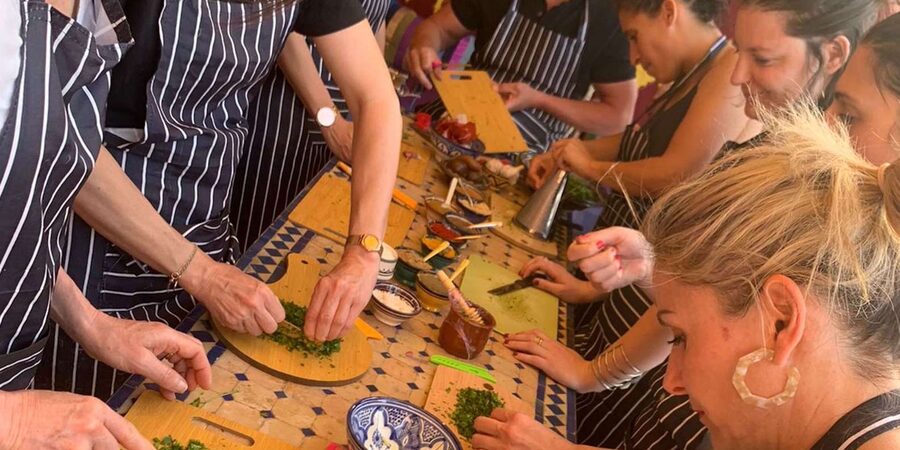 Marrakech: Moroccan Cooking Class for vegetarians and vegan - Cooking Together: Starter, Main, and Dessert in Real Moroccan Style
