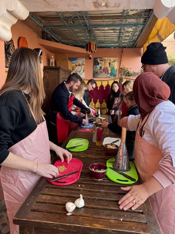 Marrakech: Moroccan Cooking Class with a Local Family - Dessert: finishing with Moroccan sweetness