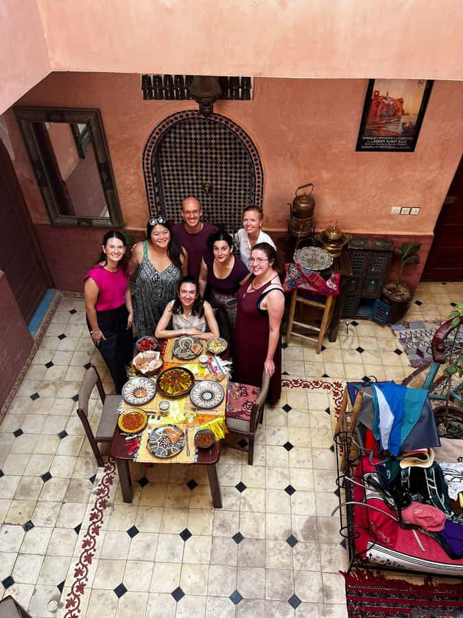 Marrakech: Moroccan Cooking Class with a Local Family - Getting there: the Andalusia restaurant meeting point