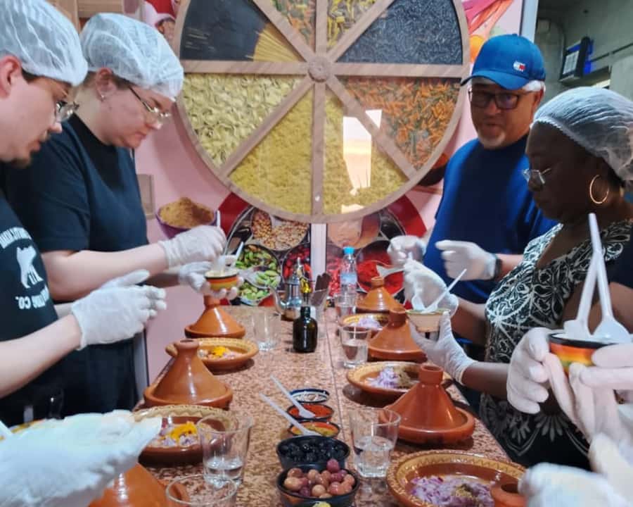 Marrakech: Moroccan Cooking Class with Pickup - Marrakech pickup plus mint tea, the easy way to get cooking