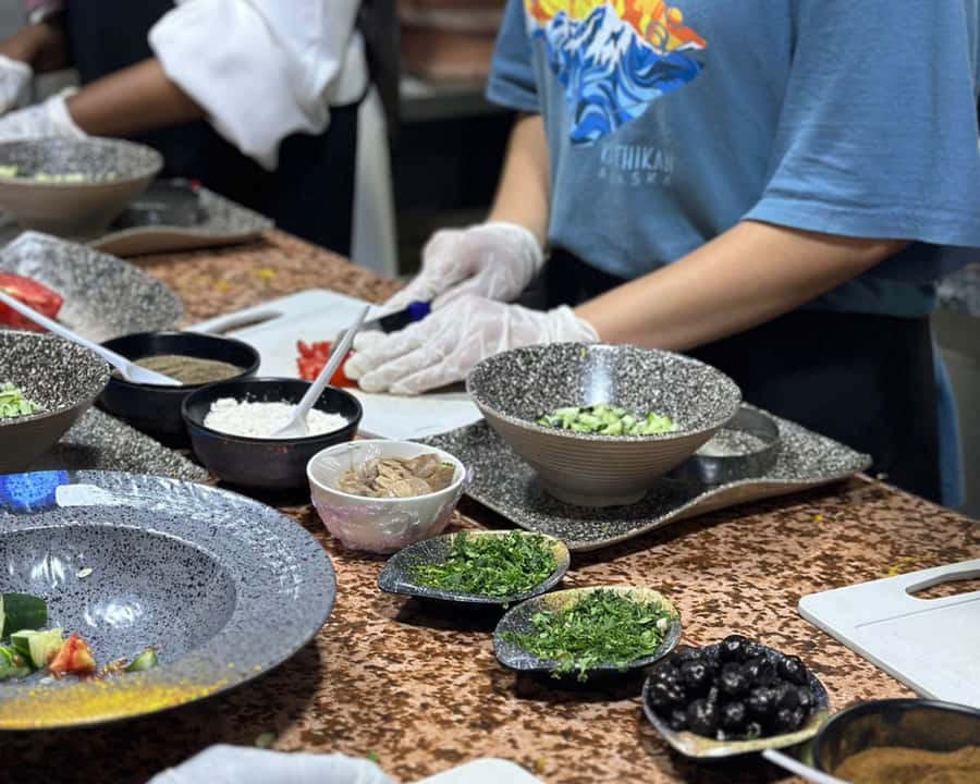 Marrakech: Moroccan Cooking Class with Pickup - The menu you cook: Tajine, a starter, and Orange de Cannelle
