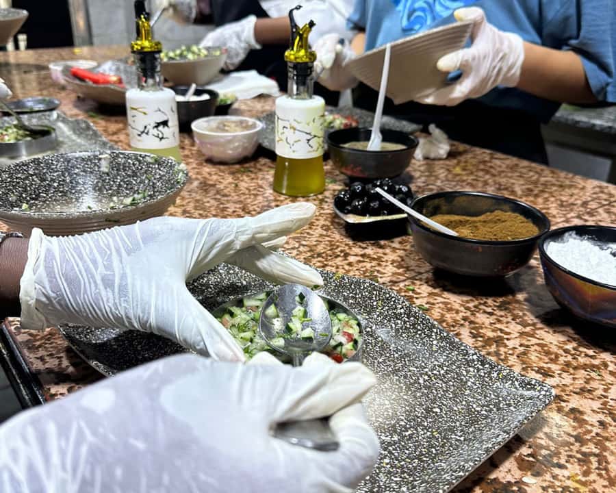 Marrakech: Moroccan Cooking Class with Pickup - What you actually eat, and how the meal becomes part of the lesson