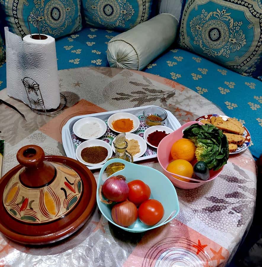 Marrakech: Moroccan Cuisine Cooking Class in Local Home - Chicken tagine with olives and golden fries: your first real win