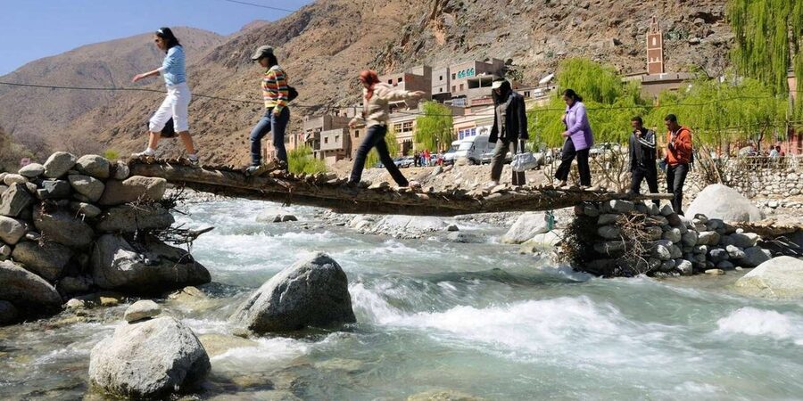 Marrakech: Ourika Valley Waterfalls & Atlas Mountains Trip - Riverside Lunch on the Ourika River, Plus Time to Recharge