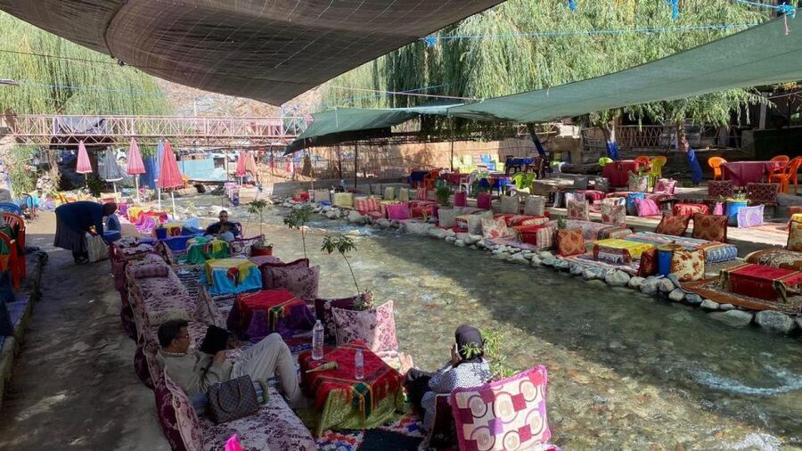 Marrakech: Ourika Valley Waterfalls & guided hike - The guided hike to the Ourika waterfalls at Setti Fatma
