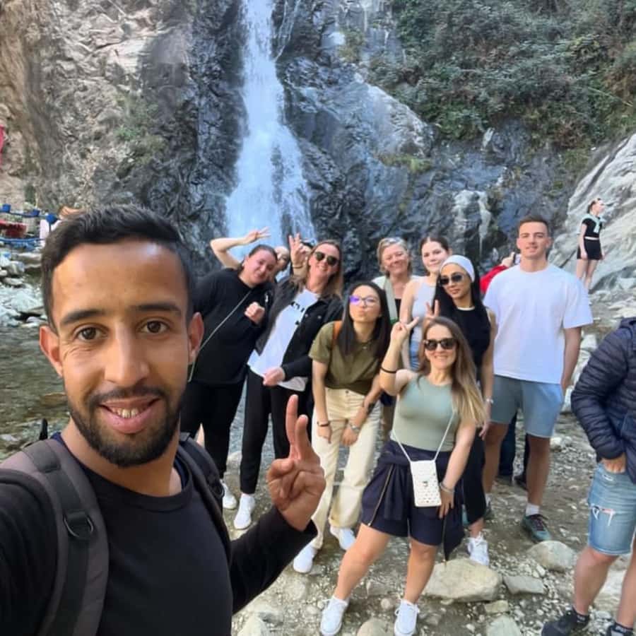 Marrakech: Ourika Valley & Waterfalls Guided Tour with Lunch - Pickup, AC Van, and How the Drive Stays Pleasant
