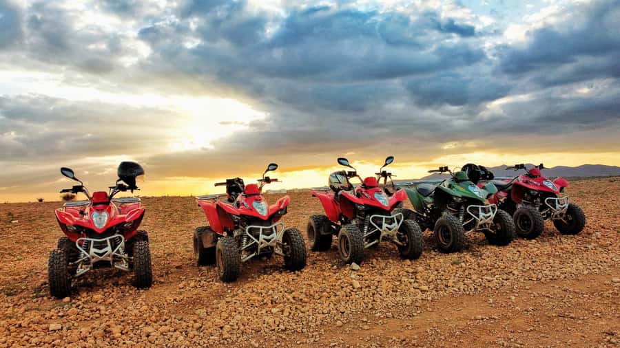 Marrakech: Palmeraie Guided Quad Biking Tour with Tea - Getting from your riad to the start line fast