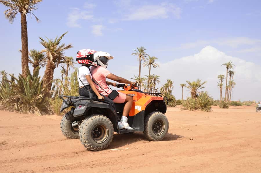 Marrakech: Palmeraie Guided Quad Tour with Tea Break - Transfers, timing, and when the ride feels best