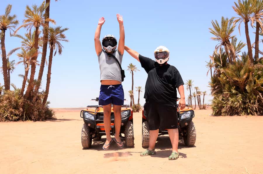 Marrakech: Palmeraie Guided Quad Tour with Tea Break - Stop 2: The second Palmeraie quad ride (30 minutes)