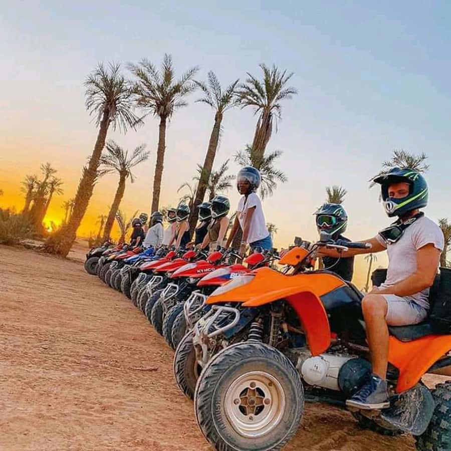 Marrakech: Palmeraie Private Quad Bike Experience - The 3-hour flow: pickup, training, riding, tea, photos, back