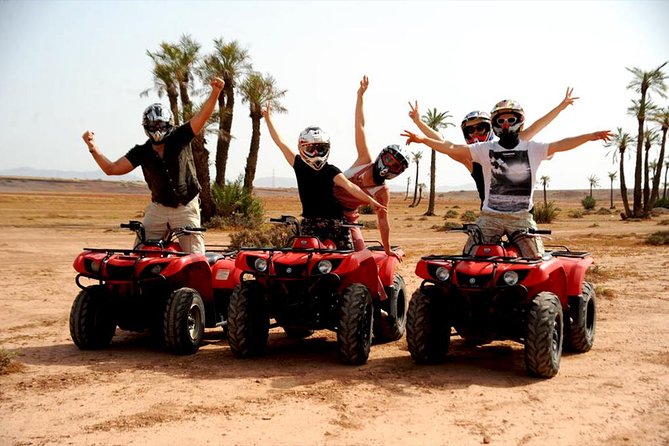 Marrakech Palmeraie Quad Bike Desert Adventure - The Berber Village Mint Tea Break (and the Photo Pause)