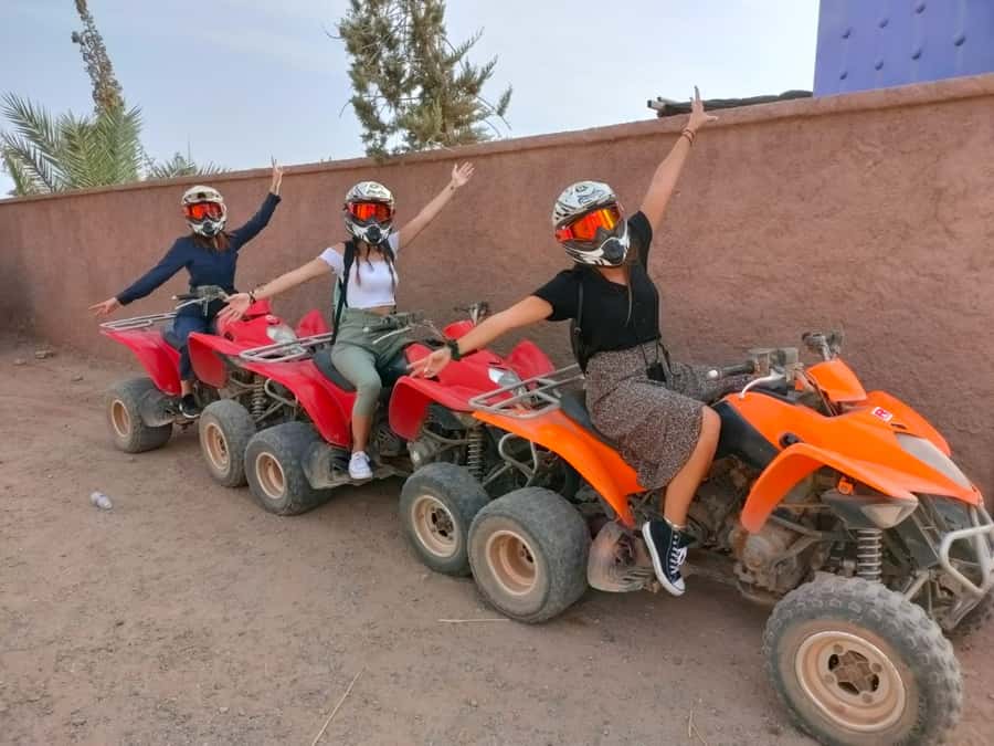Marrakech: Palmeraie Quad Bike & Traditional Moroccan Spa - Quad Biking Around the Palmeraie Oasis: Terrain, Views, and Real Ride Time