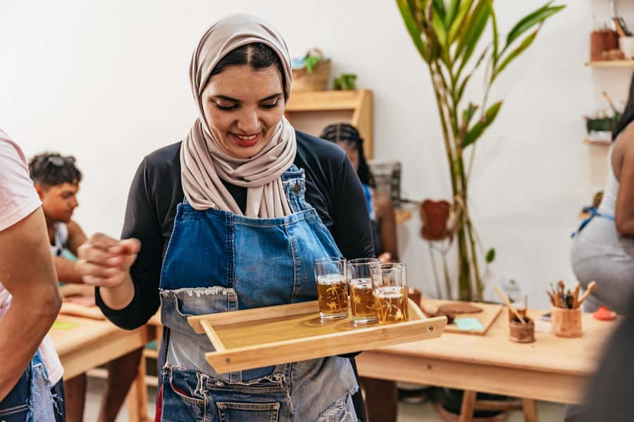 Marrakech: Pottery Workshop with Moroccan Tea - Finding Atelier Lamsaty, and why the location matters