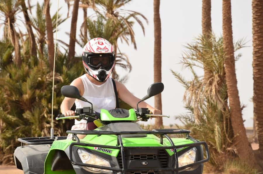 Marrakech: Quad activity in the Palmeraie with Tea break - Key highlights at a glance