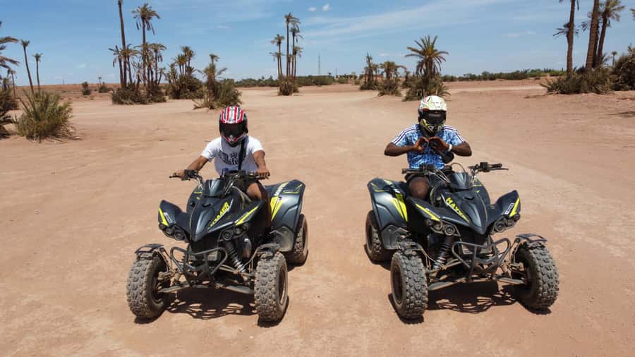Marrakech: Quad activity in the Palmeraie with Tea break - Guides matter: the difference between riding and being safe