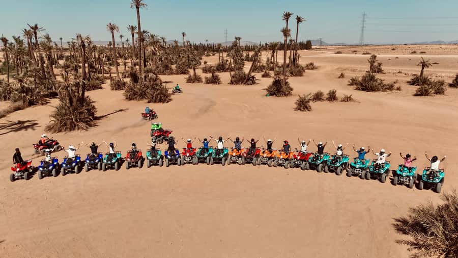 Marrakech: Quad activity in the Palmeraie with Tea break - Pickup and the 30-minute van ride, where the day either clicks or doesn’t