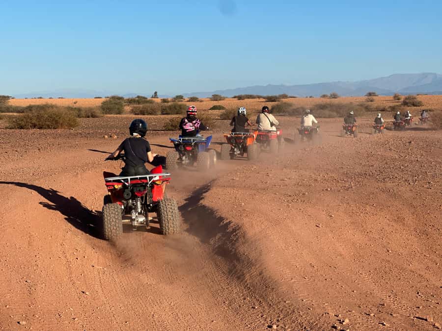 Marrakech: quad Adventure at the Dunes of the palmery desert - Fast Pickup From Marrakesh, Then Straight to the Quads