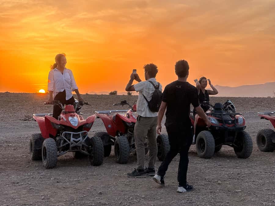 Marrakech: quad Adventure at the Dunes of the palmery desert - Guides, Languages, and How the Group Works