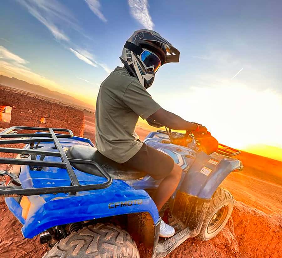 Marrakech Quad Bike Experience: Desert and Palmeraie - Safety, control, and the reality of who can ride alone