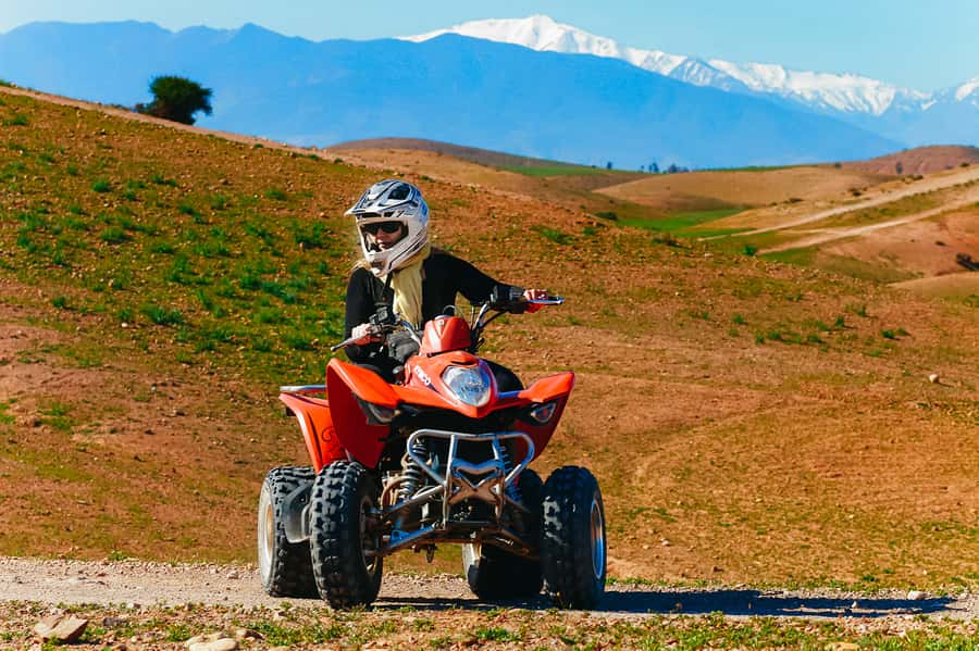 Marrakech: Quad Bike Tour to Palm Oasis and Jbilat Desert - The Mint Tea Stop in the Desert Oasis: Small Break, Big Mood