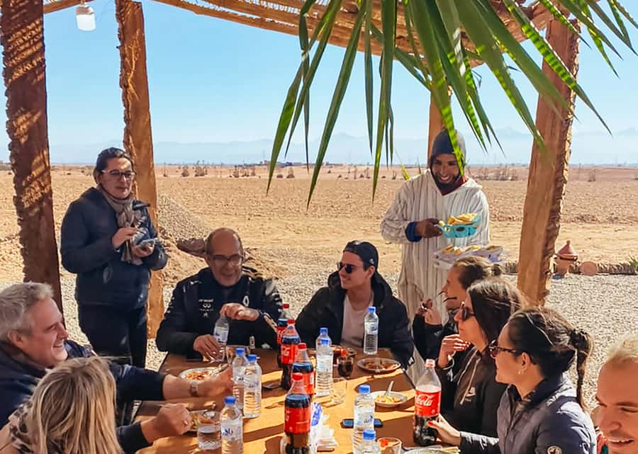 Marrakech: Quad Bike Tour to Palm Oasis and Jbilat Desert - Guides and Service: Names You Might Hear, and What They Tend to Do
