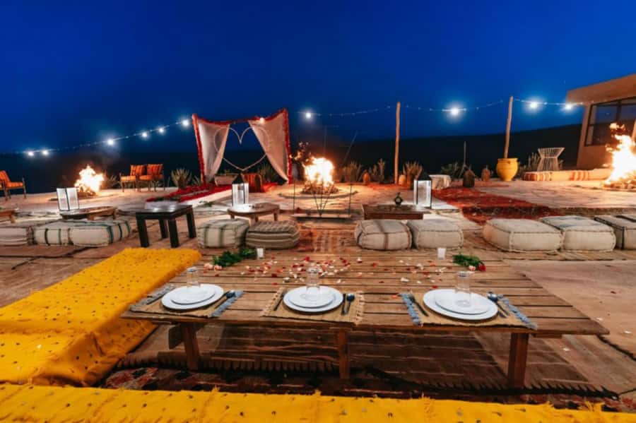 Marrakech: Sunset Dinner in Agafay Desert with Camel Ride - Key things that make this Agafay evening work