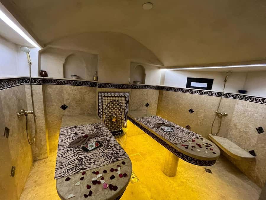 Marrakech: Traditional MRC Hammam and Massage with Argan Oil - Finding Cosmetif Spa: use Address Café in Gueliz as your anchor