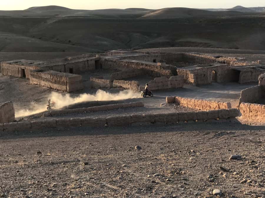 Marrakesh: Agafay Desert Quad & Camel Tour with Dinner - Dinner in a Berber tent, plus firelight and entertainment