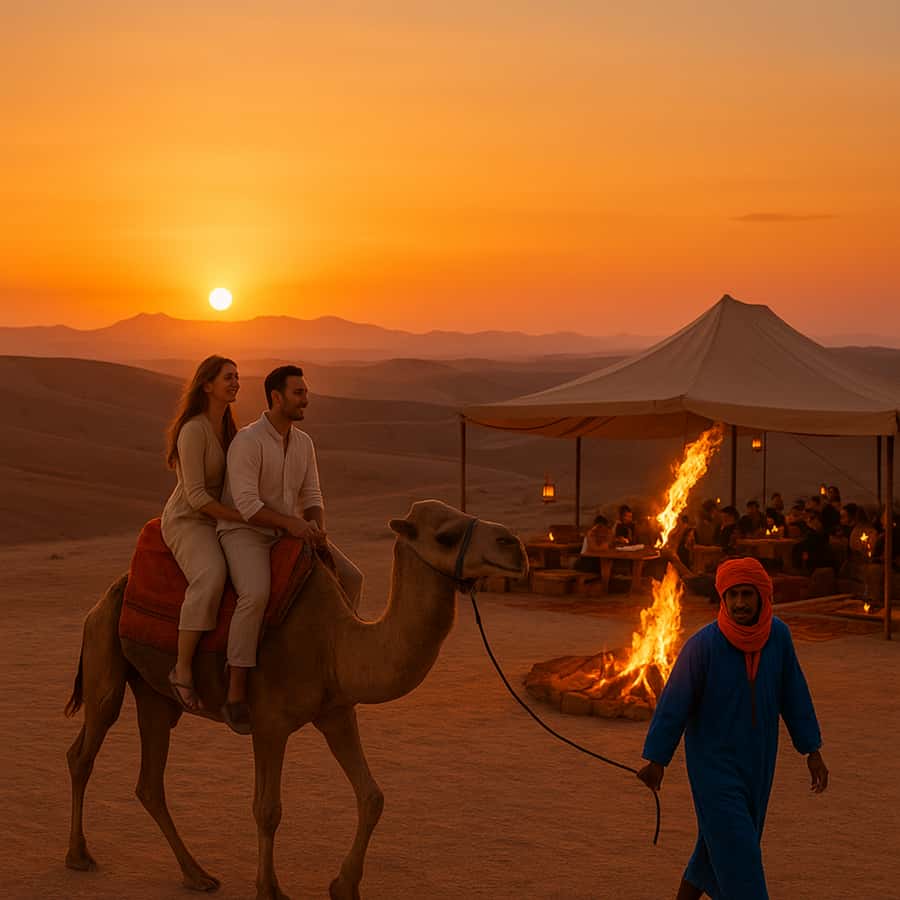 Marrakesh: Agafay Desert Sunset, Camel Ride, and Dinner Show - Price and Value for a 5-Hour Agafay Evening