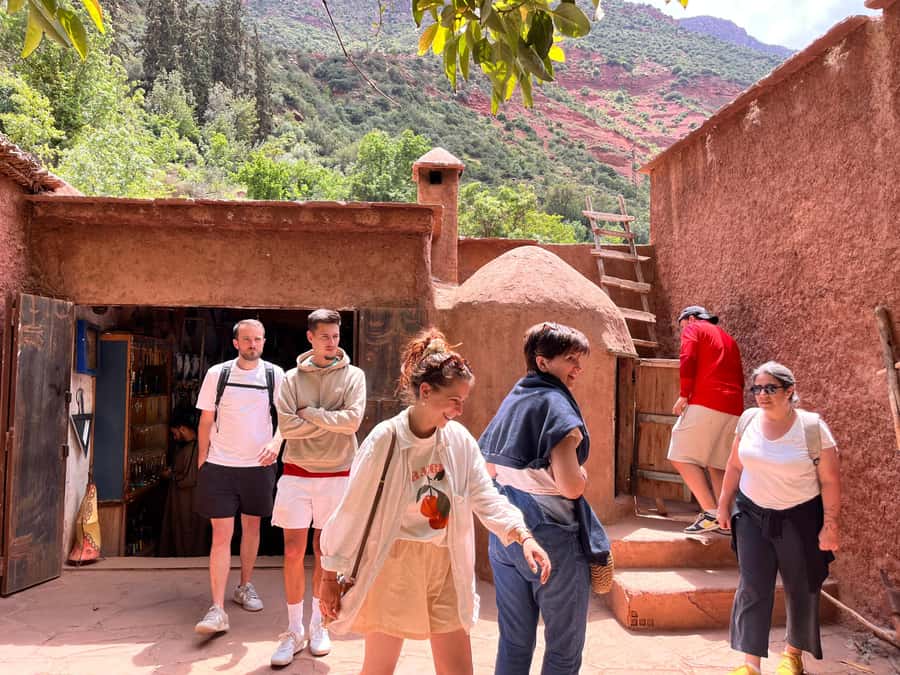 Marrakesh: Ourika Valley & Atlas Mountains Day Trip + Lunch - Argan Oil Cooperative Stop: Shopping With Context